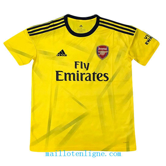 Maillot Arsenal Exterieur Jaune 2019 2020