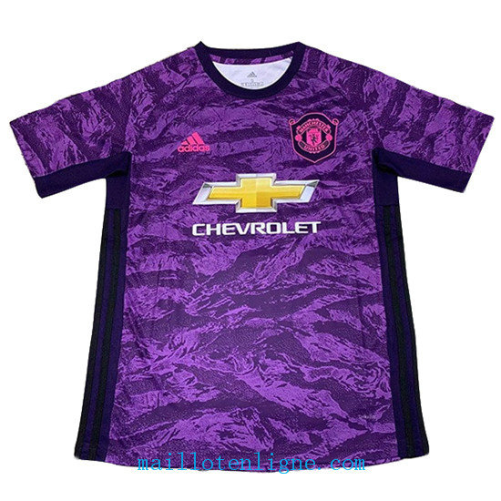 Maillot Manchester United Dardien De But Pourpre 2019 2020