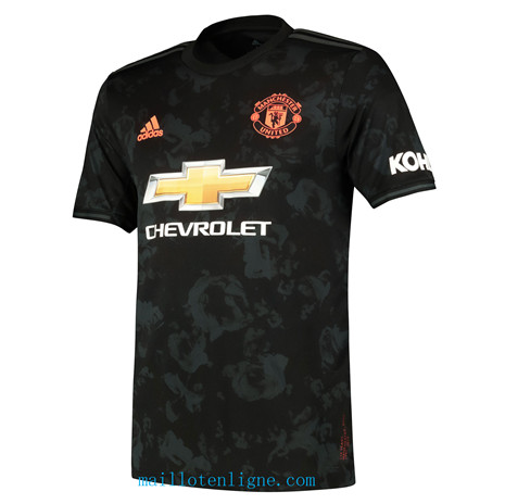 Maillot Manchester United Third Noir 2019 2020