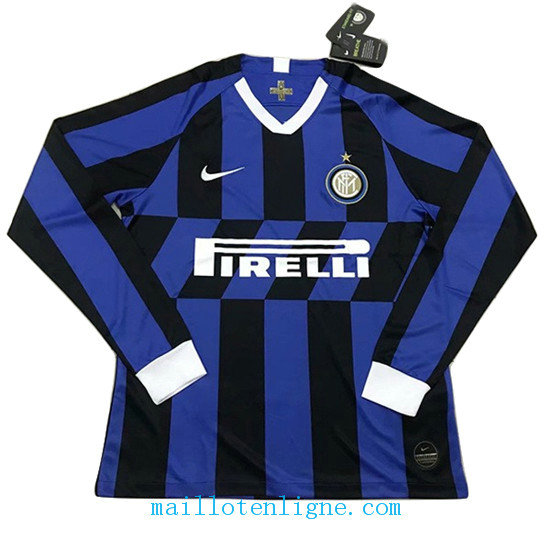 Maillot Inter Milan Domicile Manche Longue 2019 2020