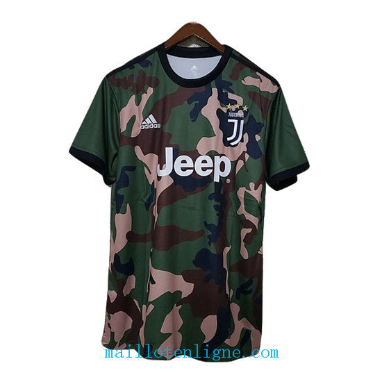 Maillot Juventus Armee Verte 2019 2020