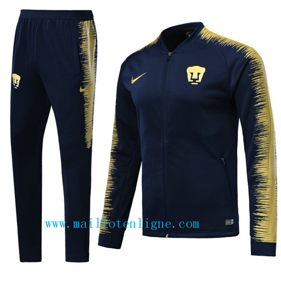 Maillotenligne Veste Survetement Pumas UNAM Bleu Marine 2018/201