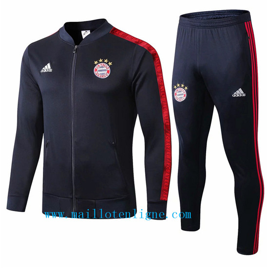 Maillotenligne Veste Survetement Bayern Munich Bleu Marine 2019/