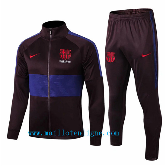 Maillotenligne Veste Survetement Barcelone 2019/2020 Col Haut