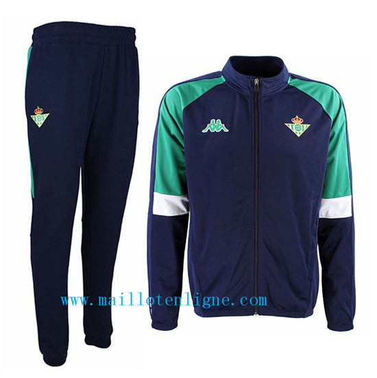 Maillotenligne Veste Survetement Real Betis Bleu Marine/Vert 201