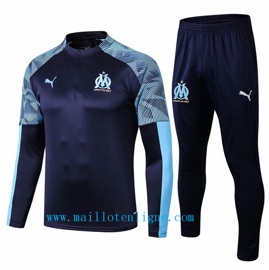 Maillotenligne Survetement Marseille Bleu Marine 2019/2020