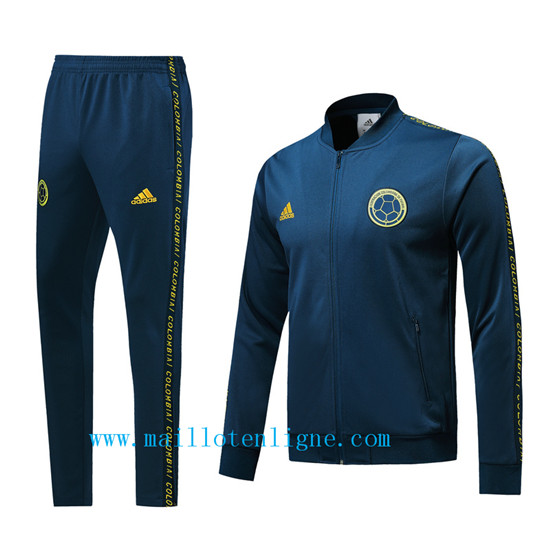 Maillotenligne Veste Survetement Colombie Bleu Marine 2019/2020