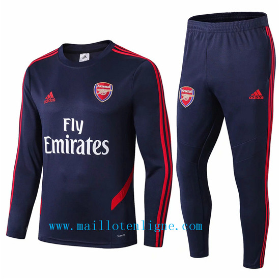 Maillotenligne Survetement Arsenal Bleu Marine/Rouge 2019/2020 C