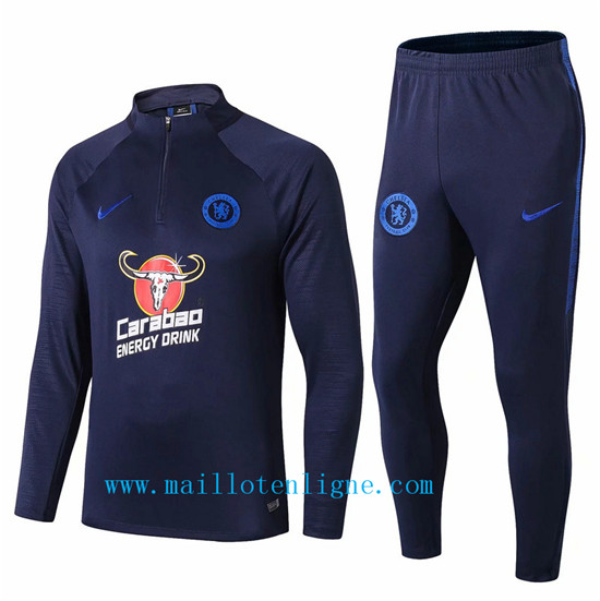 Maillotenligne Survetement Chelsea Bleu Marine 2019/2020