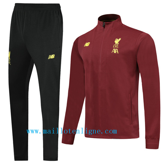 Maillotenligne Veste Survetement Liverpool L.F.C Jujube Rouge 20