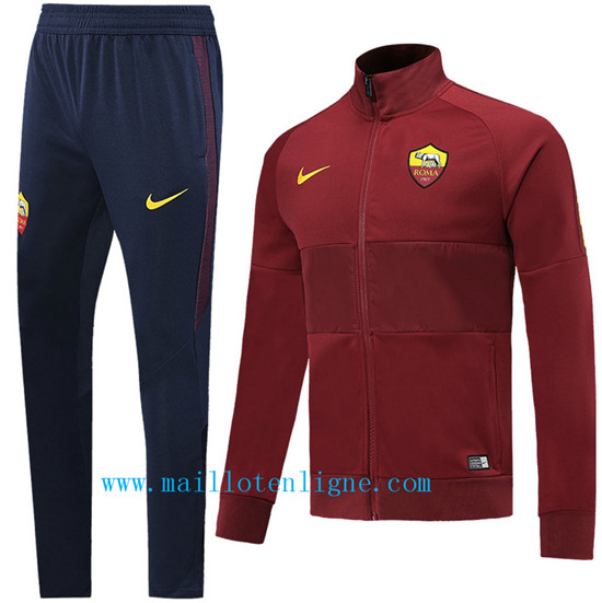 Maillotenligne Veste Survetement AS Roma Jujube Rouge 2019/2020