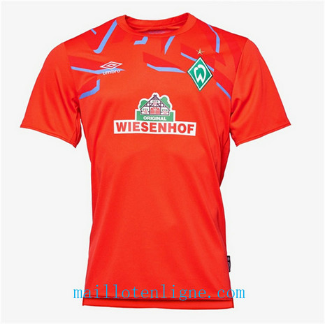 Thai Maillot de Werder Bremen Goalkeeper Rouge 2019 2020