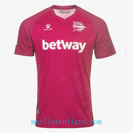 Thai Maillot de Alaves Exterieur 2019 2020