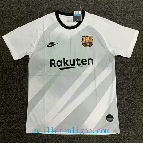 Thai Maillot de Barcelone Goalkeeper Gris 2019 2020