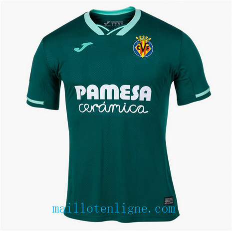 Thai Maillot de Villarreal Exterieur Vert noirâtre 2019 2020