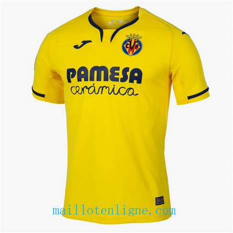 Thai Maillot de Villarreal Domicile Jaune 2019 2020