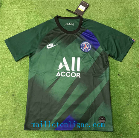 Thai Maillot de PSG Training Vert 2019 2020