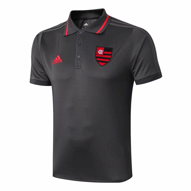 M156 Maillot du Flamenco RJ POLO Entrainement Gris foncé 2019 2020