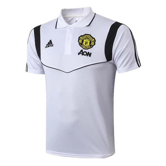 M193 Maillot du Manchester United POLO Entrainement Blanc