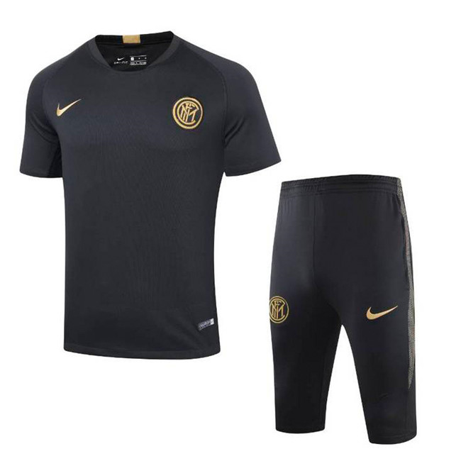 M200 Maillot du Inter Milan Entrainement Noir 2019 2020 Col V