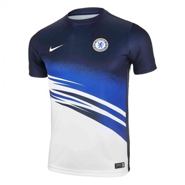 M23 Maillot du Chelsea Entrainement Bleu/Blanc 2019 2020