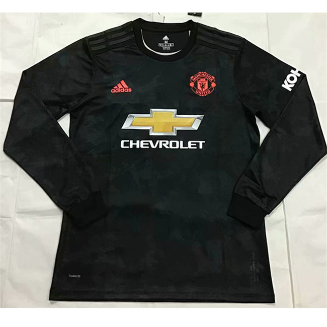 M26 Maillot du Manchester United Third Manche Longue 2019 2020