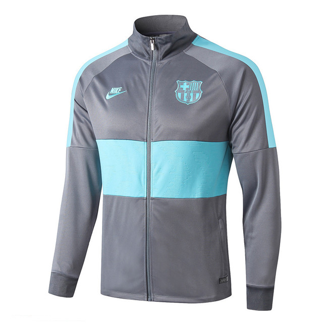 M249 Vestes foot Barcelone Gris 2019 2020