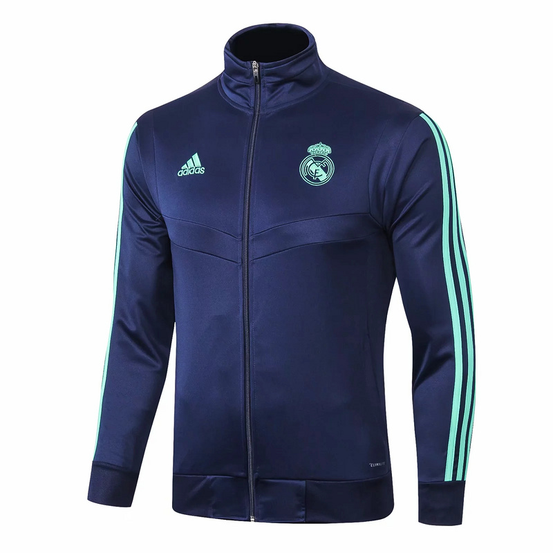 M259 Vestes foot Real Madrid Bleu Marine 2019 2020