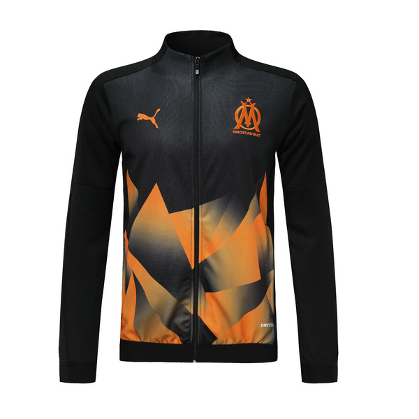 M278 Vestes foot Marseille Noir/Orange 2019 2020