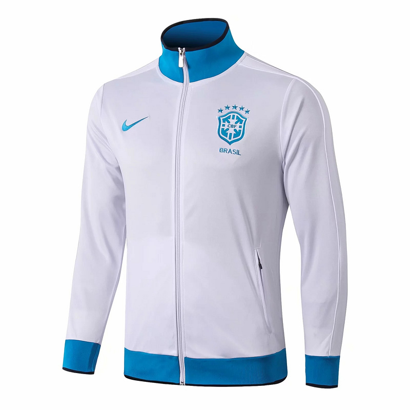 M288 Vestes foot Brésil Blanc/Bleu 2019 2020