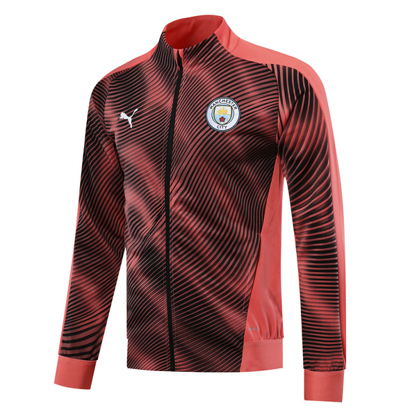 M305 Vestes foot Manchester City Rose/Noir 2019 2020