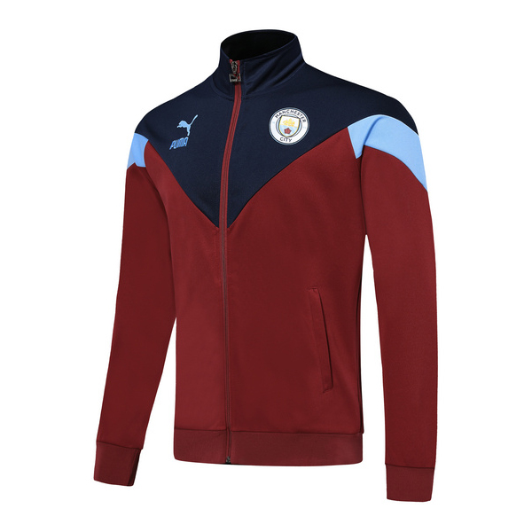 M306 Vestes foot Manchester City Rouge/Bleu 2019 2020