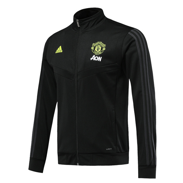 M312 Vestes foot Manchester United Noir/Jaune 2019 2020