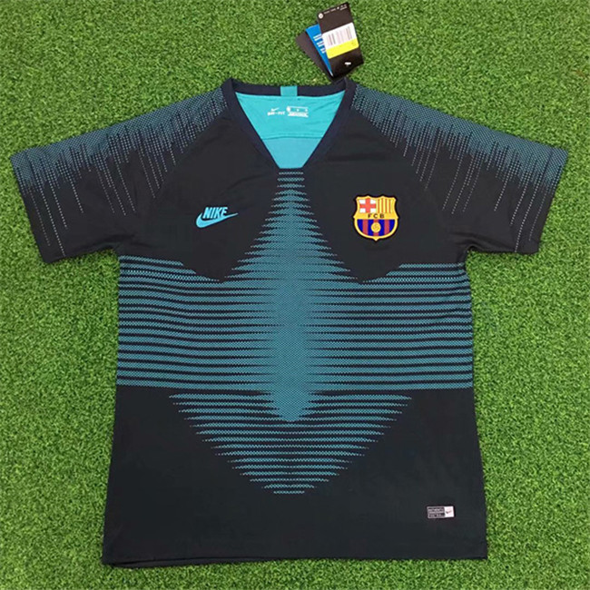 M34 Maillot du Barcelone Entrainement Bleu Marine 2019 2020