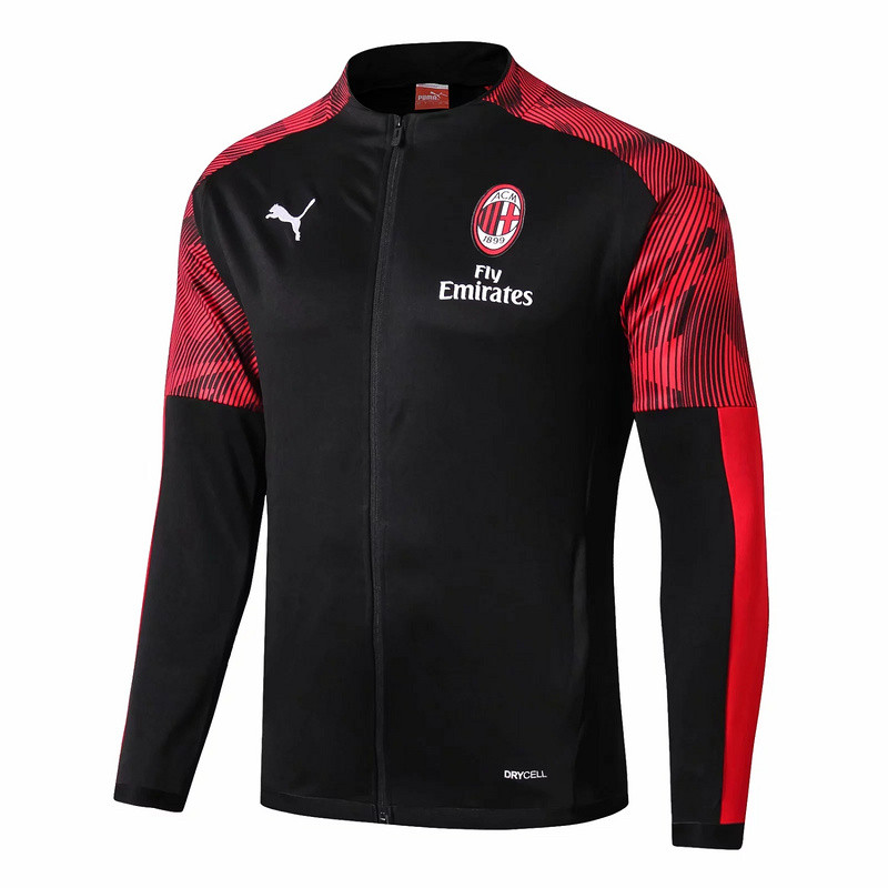 M334 Vestes foot AC Milan Noir 2019 2020