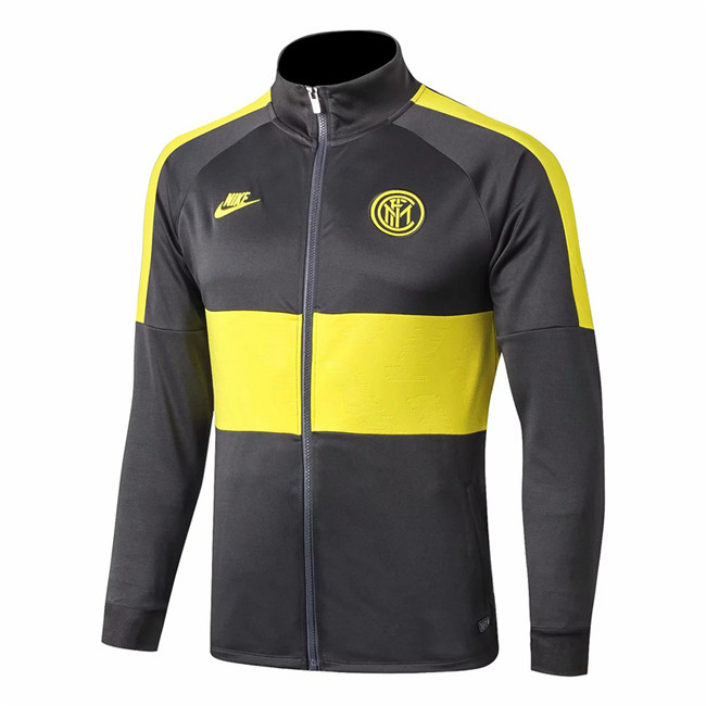 M340 Vestes foot Inter Milan Gris foncé 2019 2020