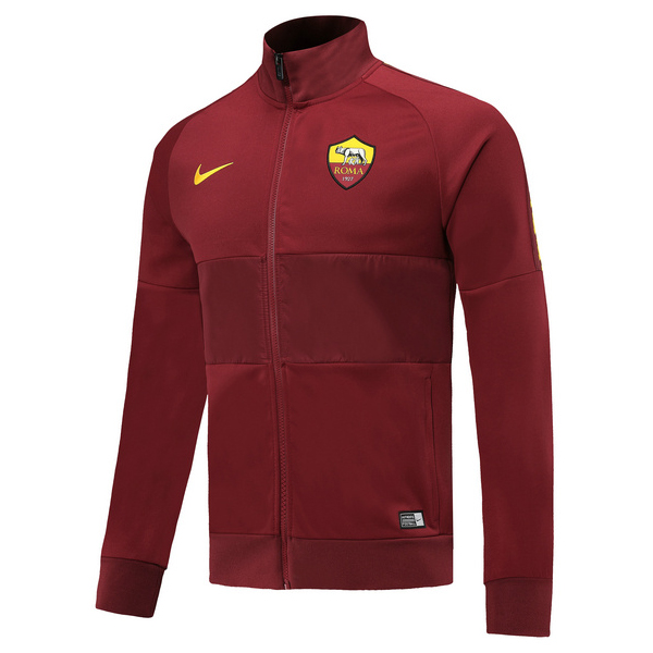 M341 Vestes foot AS Roma Jujube Rouge 2019 2020