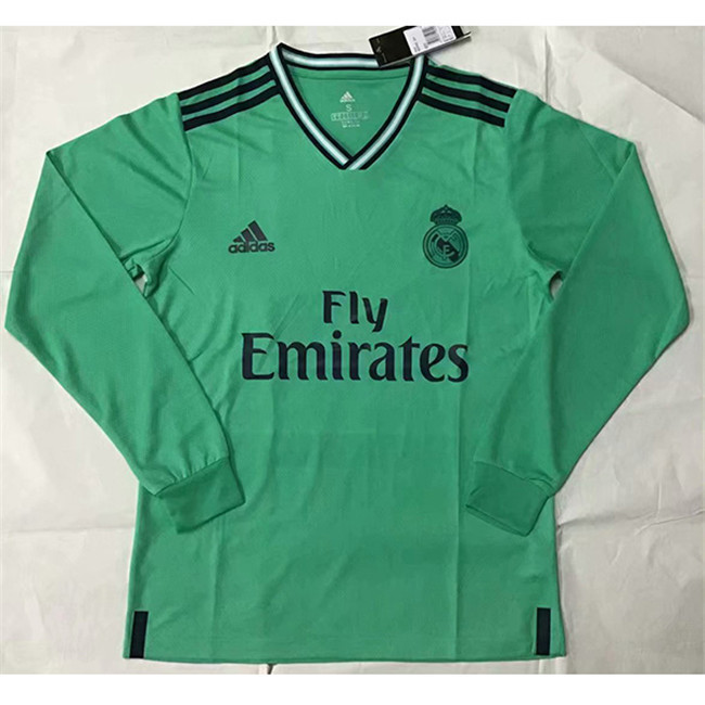 M44 Maillot du Real Madrid Third Manche Longue 2019 2020