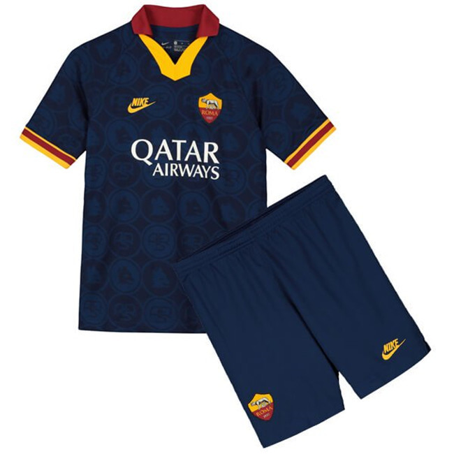 M76 Maillot du AS Roma Enfant Third 2019 2020