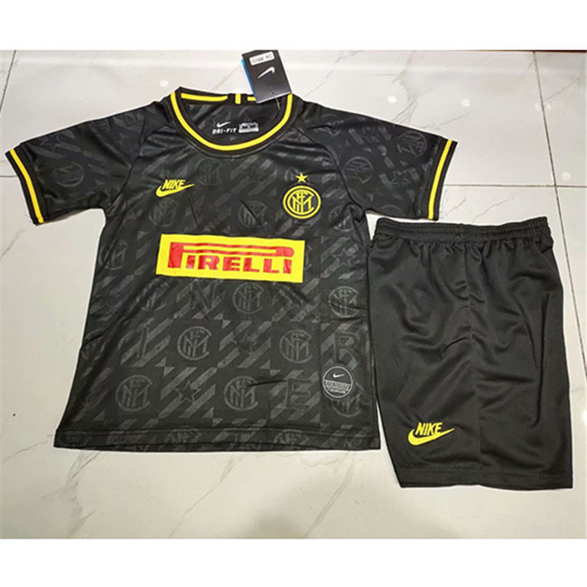 M78 Maillot du Inter Milan Enfant Third Noir 2019 2020