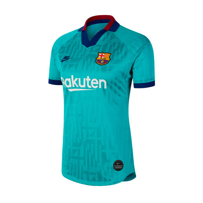 M82 Maillot du Barcelone Femme Bleu 2019 2020