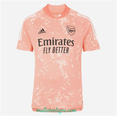 Thai Maillot de Arsenal Gardien de but Rose 2020 2021