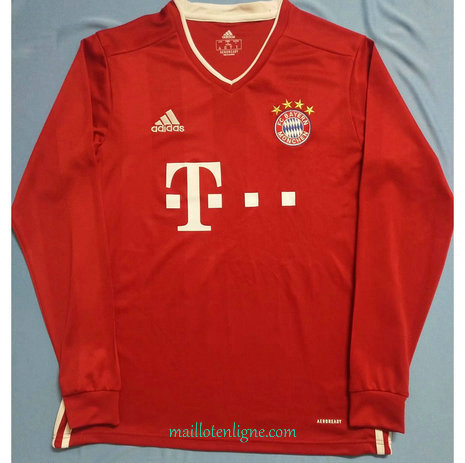 Thai Maillot de Bayern Munich Domicile Manche Longue 2020 2021