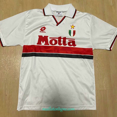 Thai Maillot du Classic AC Milan Exterieur 1992-94