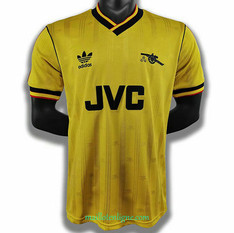 Thai Maillot du Classic Arsenal Jaune 1986-88