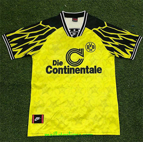 Thai Maillot du Classic Borussia Dortmund Domicile 1994-95