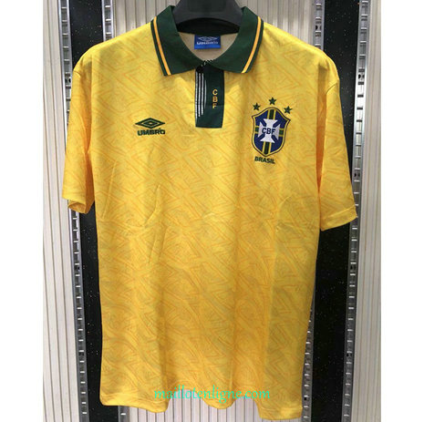 Thai Maillot de Classic Brésil Domicile 1991-93