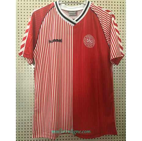 Thai Maillot de Classic Danemark Domicile 1986