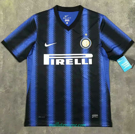 Thai Maillot de Classic Inter Milan short Domicile 2010-11