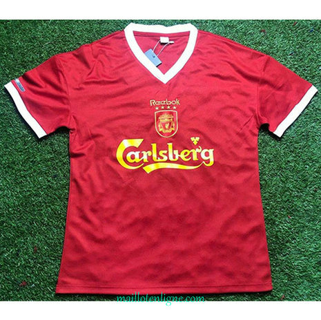 Thai Maillot de Classic Liverpool Domicile 2000-01